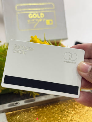 Custom Apple metal card with premium metal engraving, luxury card replacement, and international metal card appeal