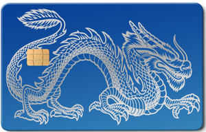 Elite Dragon metal card featuring engraved metal card details and luxury international color appeal