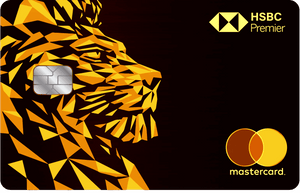 HSBC Lion metal card by Gold Wraps, premium stainless steel with lion design