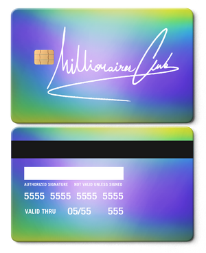 Exclusive luxury Millionaires Club metal cards with premium engraving, elite custom metal cards for international markets