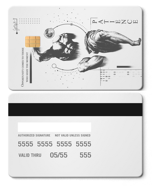 Exclusive Overpowered metal card with premium metal finish, high-end custom metal card for international buyers