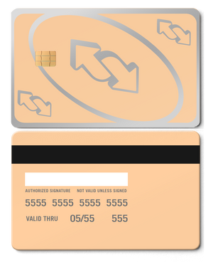 High-end collectible UNO Reverse metal card with luxury finish, premium custom metal card for global collectors