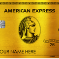 24K Gold AMEX metal card by Gold Wraps, radiant gold premium stainless steel luxury card