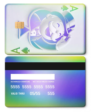 High-end Ace Of Monopoly metal card with premium metal card craftsmanship and international luxury appeal