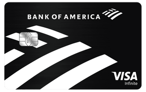 Bank of America metal card by Gold Wraps, premium stainless steel banking card