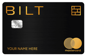 Elegant BILT metal card featuring high-end professional finish