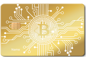 High-end Bitcoin metal card designed with premium metal card craftsmanship for international crypto clients