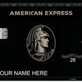 Black Centurion AMEX metal card by Gold Wraps, premium matte black stainless steel luxury card