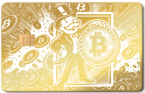 Exclusive Crypto Monopoly metal card with sophisticated metal card finish and premium international collector appeal