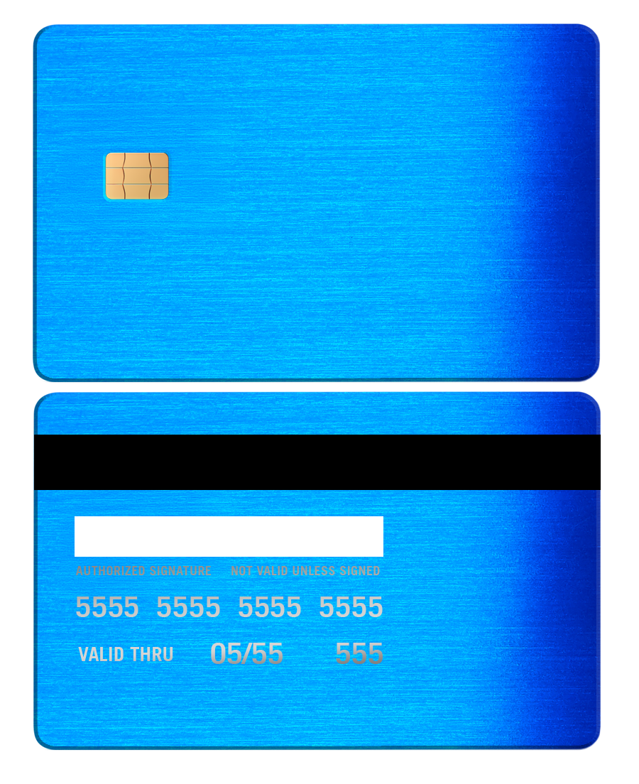 Premium Customize Your Own metal card with modern metal card styling and unique color finish