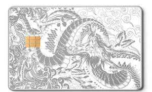 Exclusive Dragon of the East metal card with premium metal card craftsmanship and vibrant luxury color options for global collectors