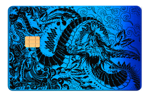 Elite Dragon of the East metal card featuring engraved metal card details and luxury international color appeal