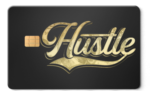 Luxury Hustle $ metal card featuring sleek engraved metal card styling and unique color variation for elite global users