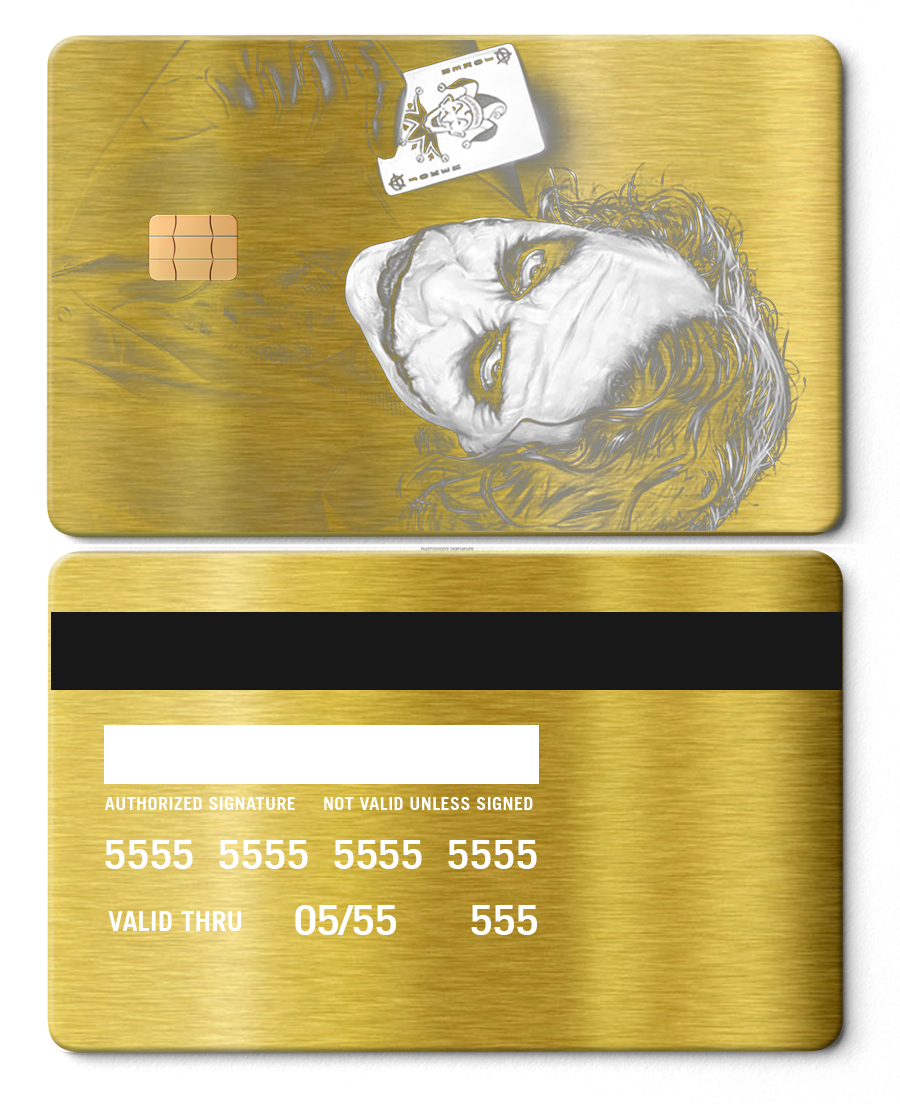 Exclusive luxury Joker metal cards showcased with premium engraving, elite custom metal cards worldwide