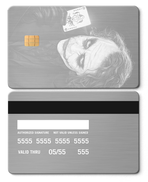 High-end Joker metal cards designed as collector showpieces, luxury custom metal cards globally