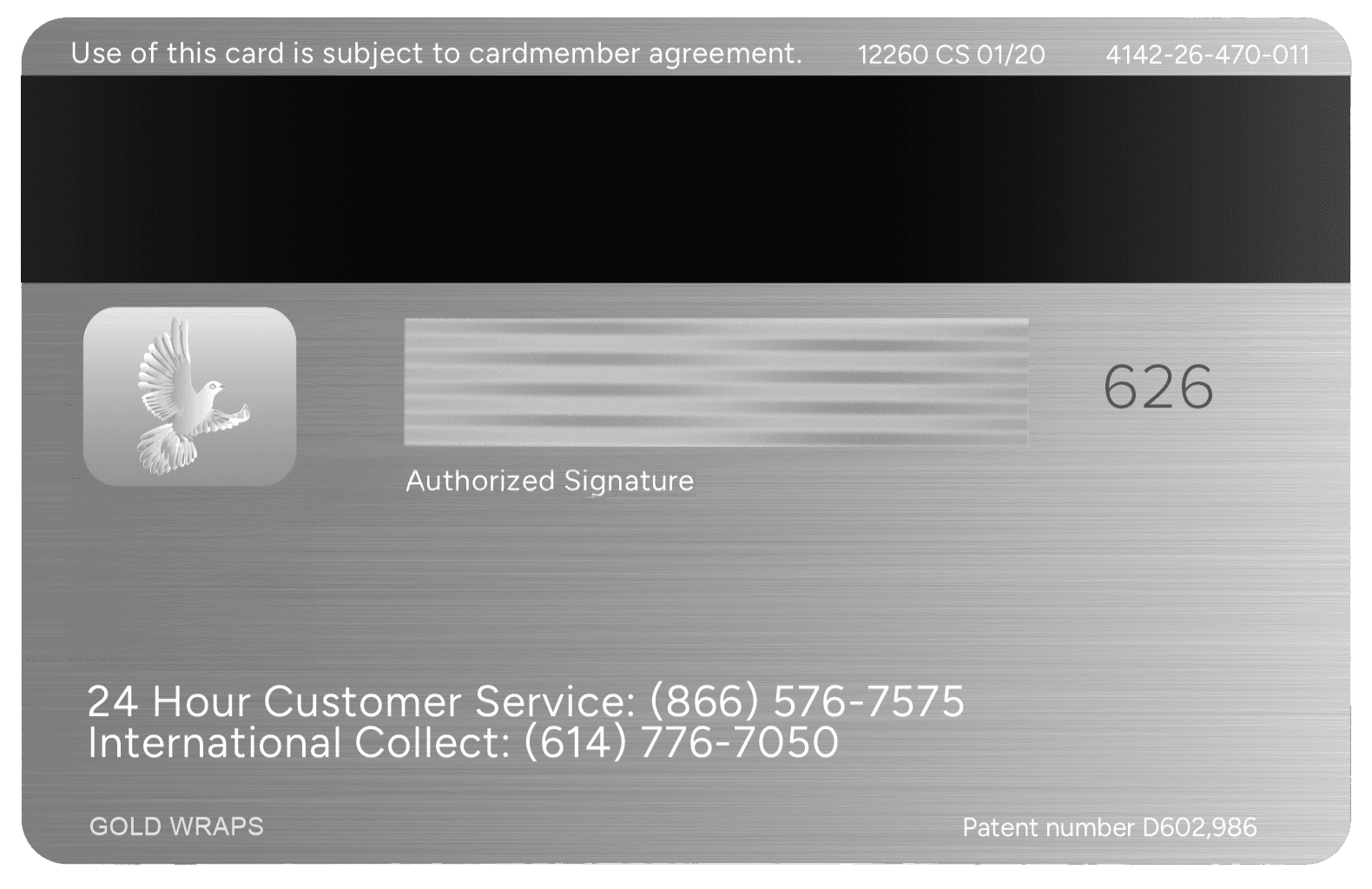 Sleek JP Morgan Reserve metal card with premium professional finish