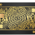 King of Spades metal card by Gold Wraps, stainless steel playing card design