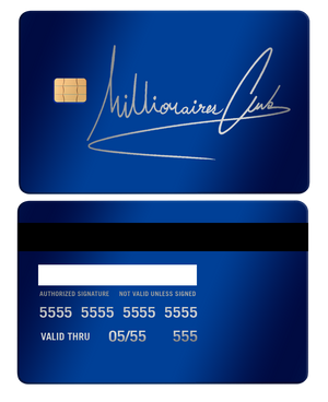 Premium Millionaires Club metal cards showcased with luxury craftsmanship, custom metal cards for global collectors