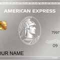 Mirror Platinum AMEX metal card by Gold Wraps, mirror-polished platinum stainless steel luxury card