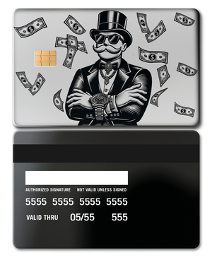 Premium Monopoly Boss metal cards showcased with luxury craftsmanship, custom metal cards for global collectors