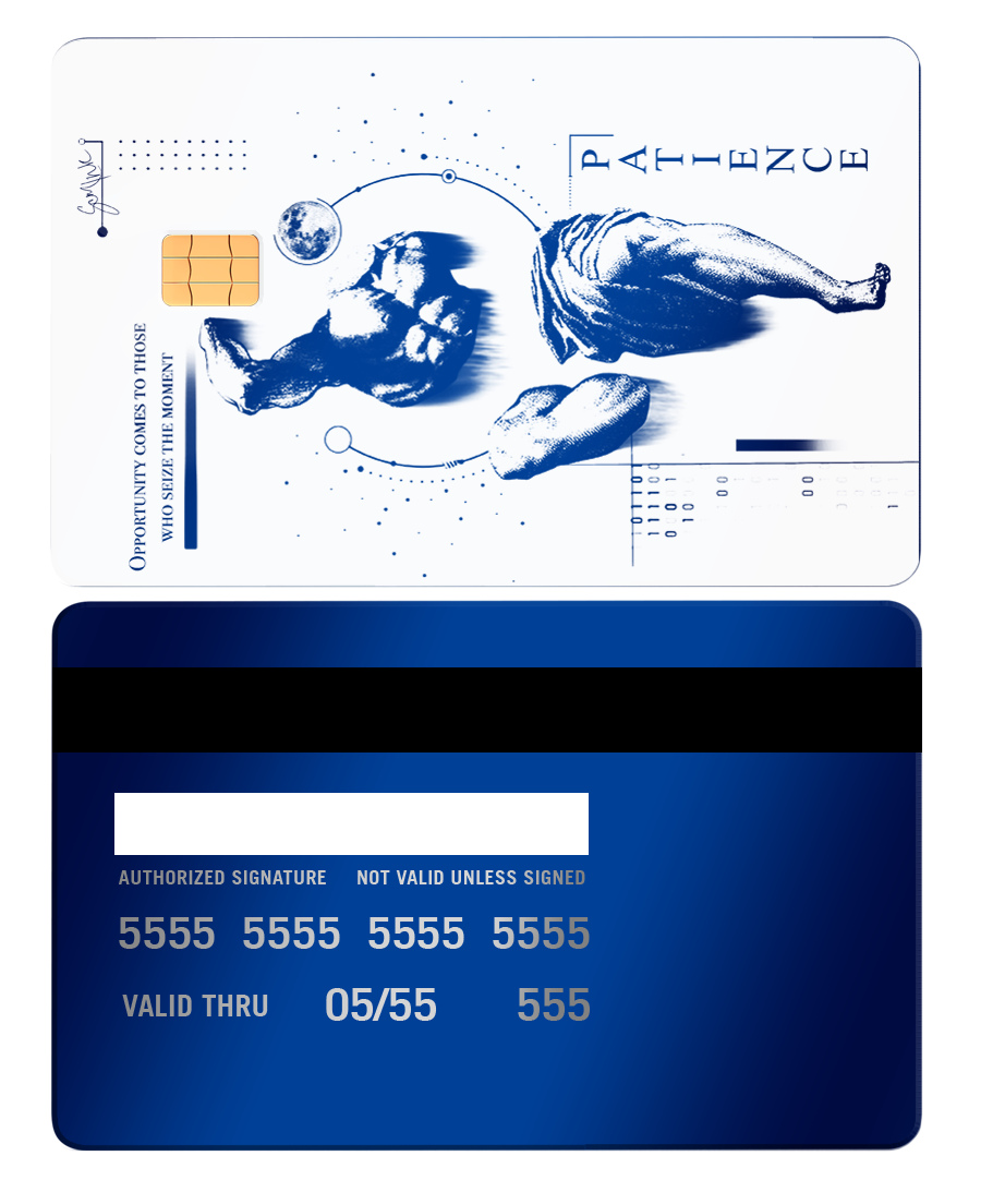 Overpowered metal card with intricate engraved artwork, premium custom metal card for international collectors