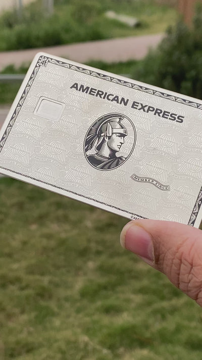 Video reel showcasing Platinum American Express metal card with premium craftsmanship, elegant luxury finish, and elite international appeal