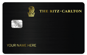 Elegant Ritz-Carlton metal card featuring high-end professional finish